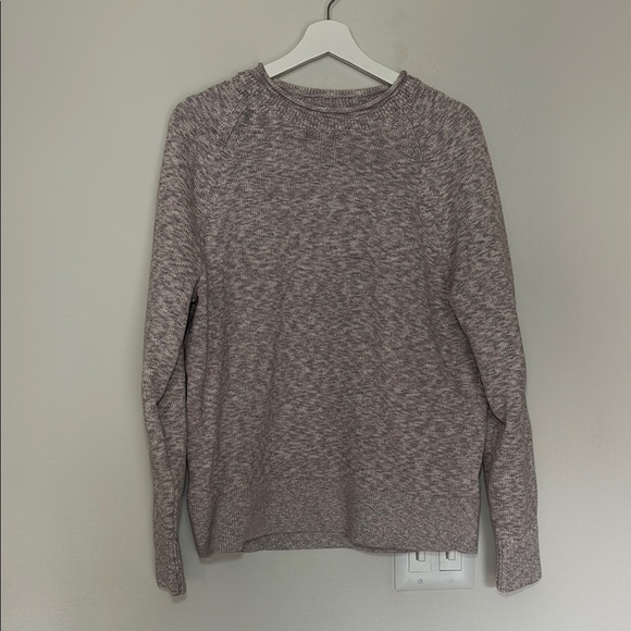 NWOT Lululemon Boxy Cotton-Blend Velvet Dust Gray Lavender Sweater size medium - Picture 3 of 8